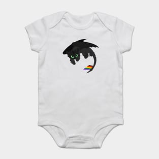 Toothless (Inclusive / Philly Pride) Baby Bodysuit